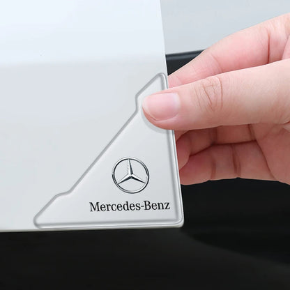 2Pcs Car Door Corner Cover Anti-Scratch Protection Sticker For Mercedes benz A C E class AMG W204 W205 W176 W211 W213 GLA GLC