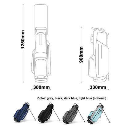 Bolsa de golf portátil con soporte para palos de golf Bolsa de golf con soporte Bolsa de golf ligera Paquete de soporte para palos de golf antifricción