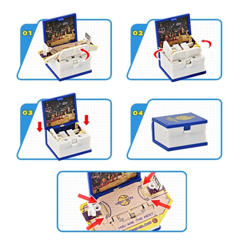 3D Mini Football Basketball Fold Book Keychain Toys Anxiety Stress Relief Toys Sensory Toys Birthday Gift Backpack Keychain