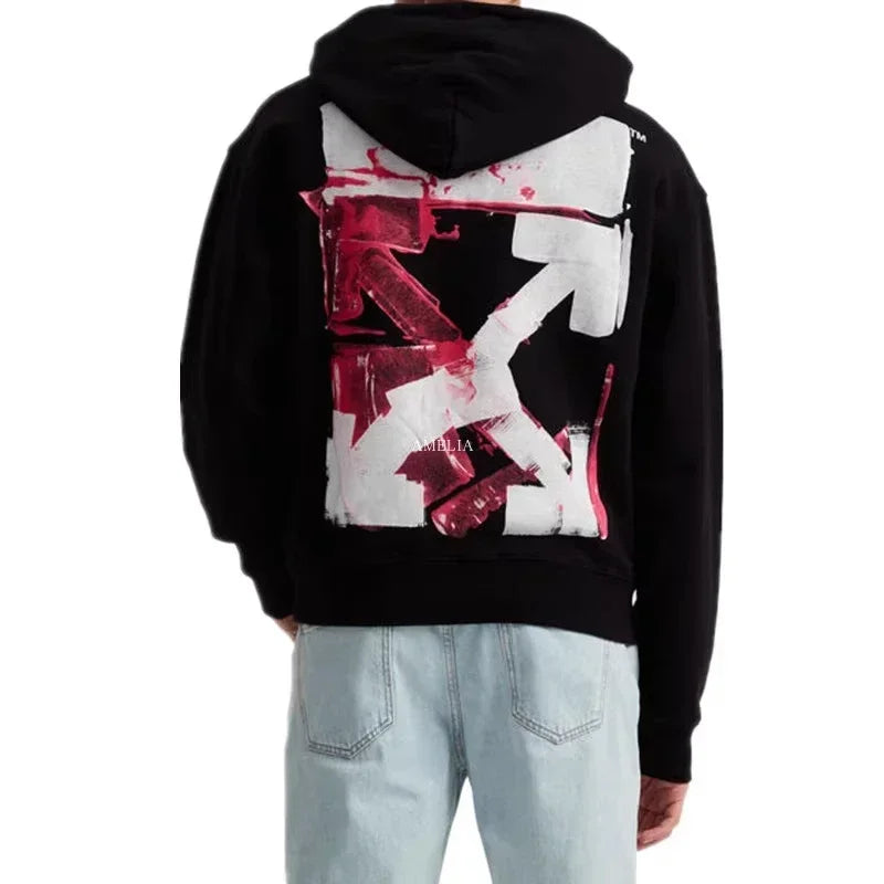 Autumn Winter 2024 Hooded Sweatert Hoodies Women Men Hooded Sweatshirts Unisex Fashion Casual Streetwear Pullover Clothing