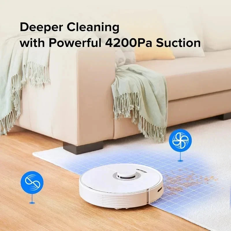 Robot Vacuum Cleaner Robot Vacuum Cleaner with Controlled Mopping Function Aspirateur Robot
