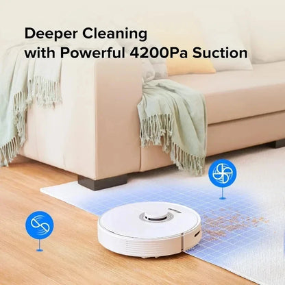 Robot Vacuum Cleaner Robot Vacuum Cleaner with Controlled Mopping Function Aspirateur Robot