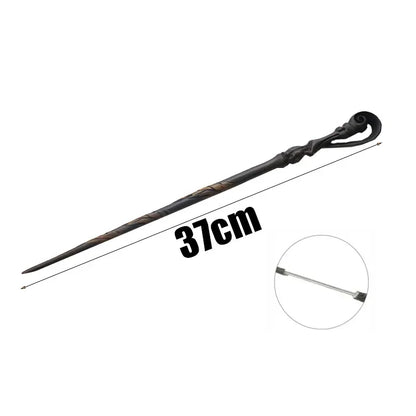34-42cm Funny Magic Wands Resin Magic Wizard Wand Movie Dumbledore Snape Cosplay Props For Boys Girls Gift