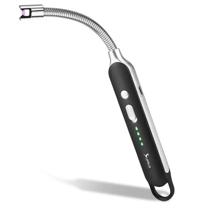 360° Outdoor Kitchen Lighter USB Rechargeable Portable Electronic Lighter Safety Lock Eco-friendly For Candles Gas Stoves