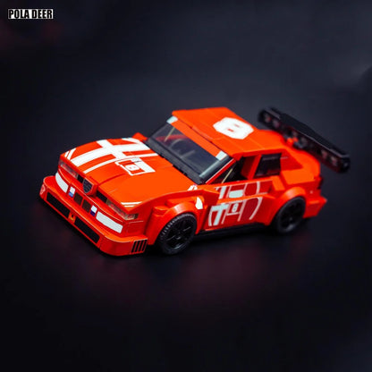 Poladeer 379 Pcs Speed ​​Champion V6TI DTM, Blocs De Construction Créatifs Et Personnalisés, Modèle De Puzzle, Jouet Cadeau