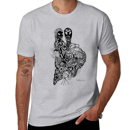stopmotion buds T-shirt korean fashion customs mens t shirt