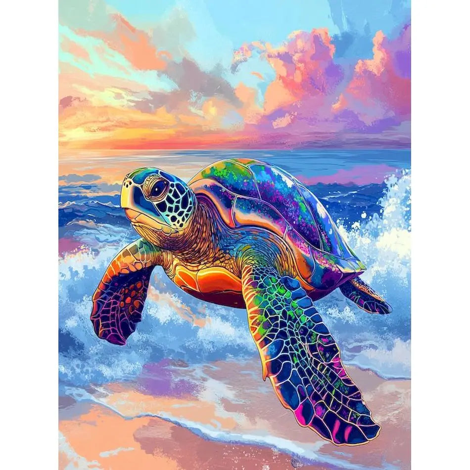 RUOPOTY-Paint By Adult Numbers Animal Color Abstract Crafts Supplies Adults Paintings On Number Picture Drawing Home Decoration