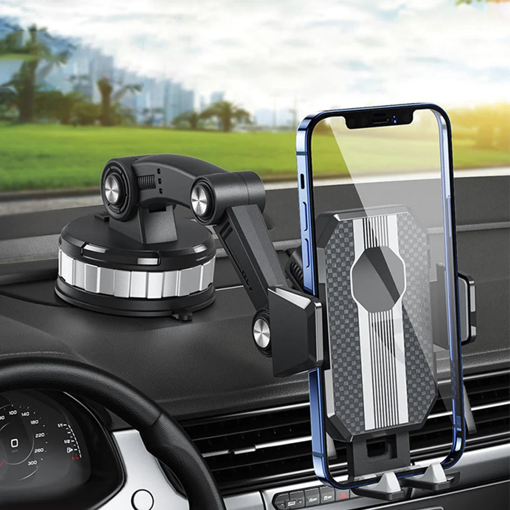 360° Rotation Universal Car Phone Holder Moblie Windshield Mount For iPhone Samsung Xiaomi Hand Free Driving Car Phone Stand
