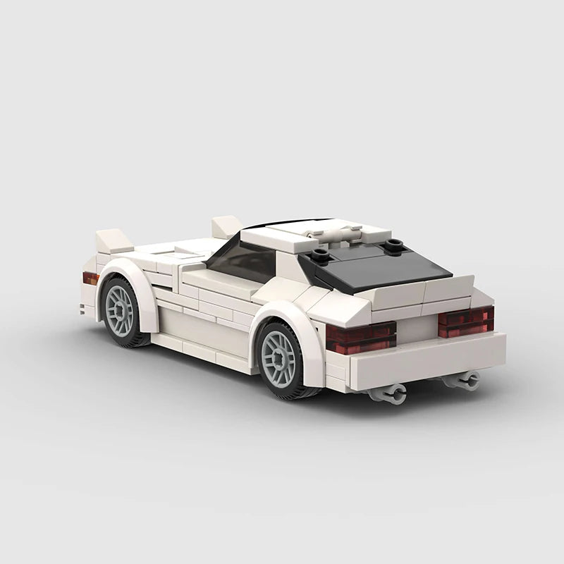 Supercar F1 City Speed Champions Racing Car RX-7 Model Building Blocks MOC Supercar Racers Vehicle Technique Bricks Kids Toys