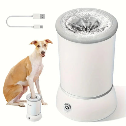 Pet Feet Washer Electrical Pet Paw Cleaner Automatic Pet Foot Cleaning Cup Portable Quick Low Noise Cat Dog Paw Cleaner