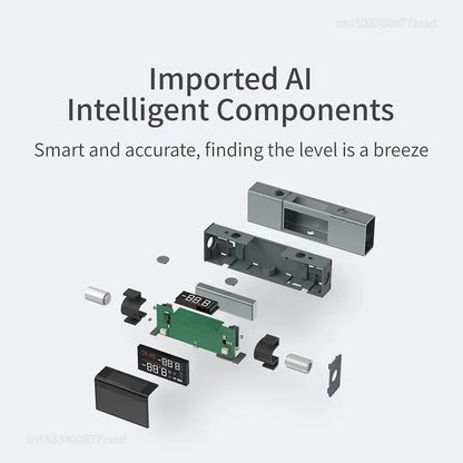 Xiaomi Duka Rapporteur laser Inclinomètre numérique Mesure d'angle 2 en 1 Niveau laser Règle Jauge Outils de construction Règle d'angle