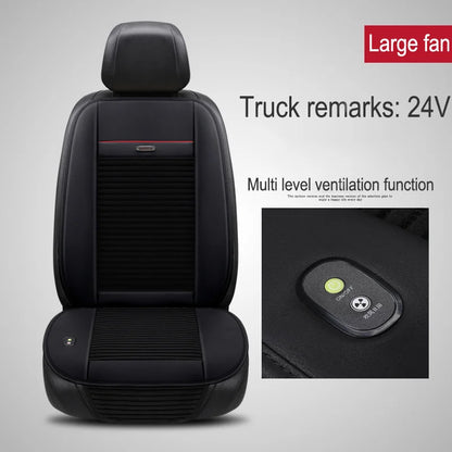 Universal Car Ventilation Seat  Mat Summer Comfortable Breathable Durable 3 Fans Single Cold Pad Multi-Function Cooling Cushions