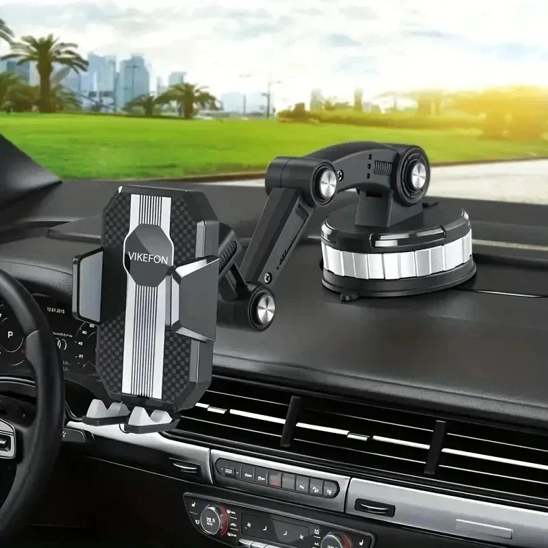 VIKEFON 360 Rotate Universal Car Phone Holder Moblie Windshield Mount Stand For iPhone Samsung HandFree Driving Car Phone Holder