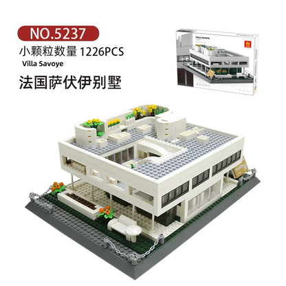 Wange Blocks World Architecture Building Bricks Castle Villa House Big Ben Church DIY Toys for Man Gifts Girl Adult Present
