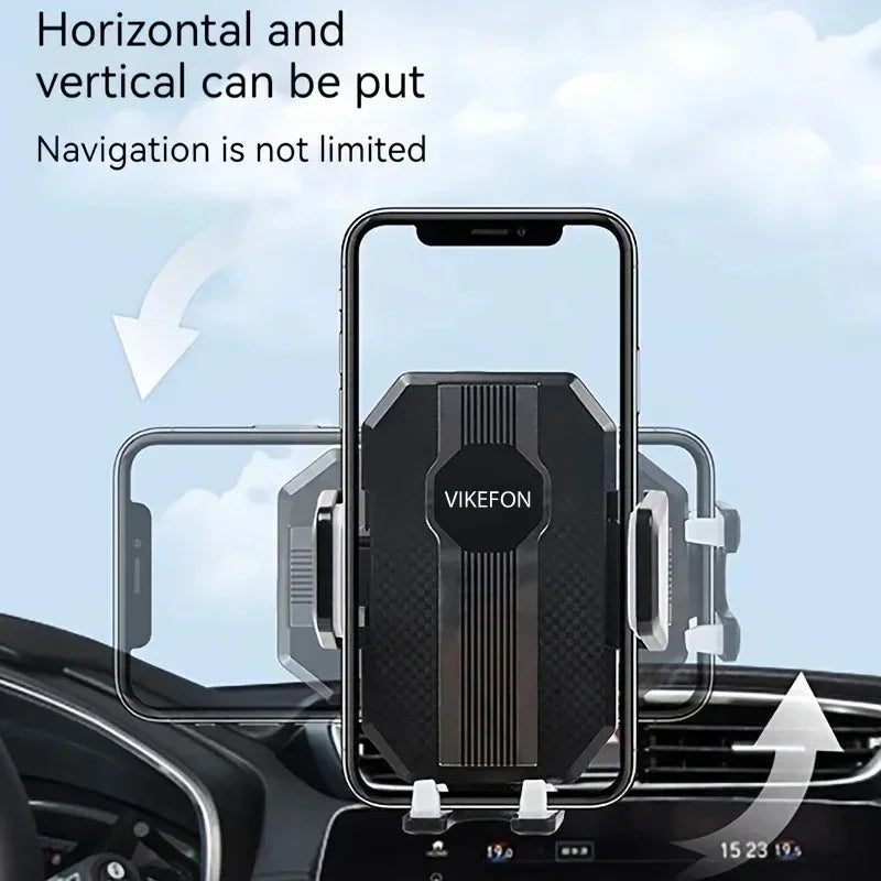 VIKEFON 360 Rotate Universal Car Phone Holder Moblie Windshield Mount Stand For iPhone Samsung HandFree Driving Car Phone Holder