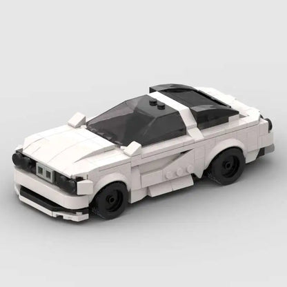 Technical Moc Car City Speed Champion Sports Car Racing Vehicle Building Blocks Brick Educational Construction Toys