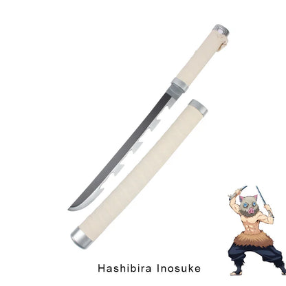 Anime Demon Slayer Katana Kimetsu No Yaiba Sword  60cm Toy Sword  Sanemi Kyoujurou Kokushibou Reissue Katana