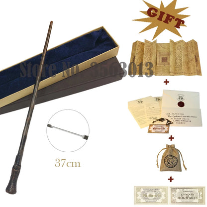 27 Kinds Wands with Map Letter 2 Tickets Necklace Cloth Bag and orginal Box