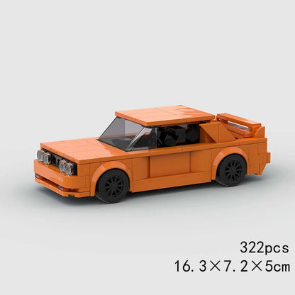Racing Car City Speed Champions Sports Model Building Blocks DIY Bricks MOC Toy Classic Rally Super Racers Vehicle f1 technique