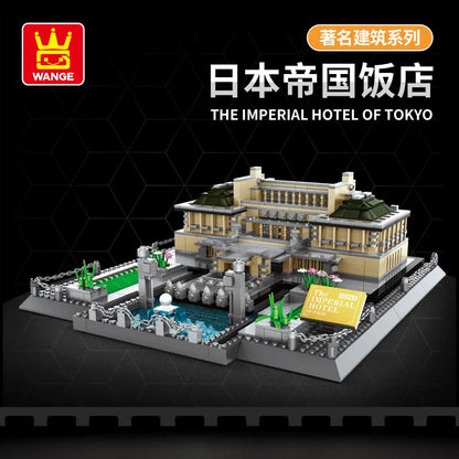 Wange Blocks World Architecture Building Bricks Castle Villa House Big Ben Church DIY Toys for Man Gifts Girl Adult Present