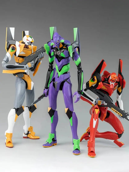 Figuras de juguete EVANGELION de Neon Genesis de YOLOPARK, serie AMK EVA -00 01 02, modelo de producción de 20 cm, juguetes para niños y adultos