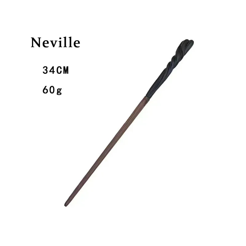 36 Styles Harry Magic Wand Resin Material Built in Steel Core Dumbledore Staff Cosplay Voldemort Props Christmas Gift Kid