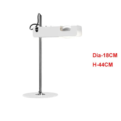 Oluce Spider Table light Italy Creative adjustable design lamp for Living Room Bedside Study Room Hotel Silver floor lamp