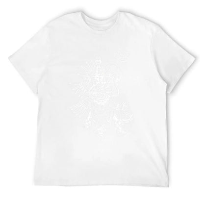 Aztec Quetzalcoatl Drawing \t T-Shirt quick-drying anime clothes graphics mens shirts graphic tee
