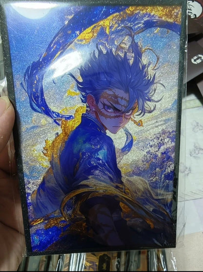 Anime Demon Slayer Kamado Nezuko Kochou Shinobu Rengoku Kyoujurou Kanroji Mitsuri Collection Cards Birthday Gift Children's Toys
