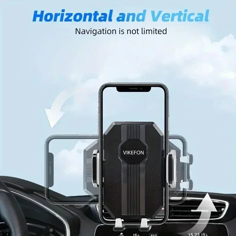VIKEFON 360 Rotate Universal Car Phone Holder Moblie Windshield Mount Stand For iPhone Samsung HandFree Driving Car Phone Holder