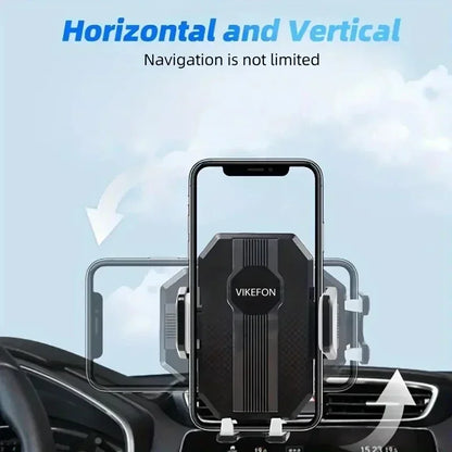 VIKEFON 360 Rotate Universal Car Phone Holder Moblie Windshield Mount Stand For iPhone Samsung HandFree Driving Car Phone Holder