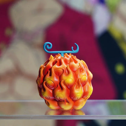 22 Styles One Piece Devil Fruit Figuer GK Eustass Kid Magnet Magnet Kaidou Fish Fish Luffy Gum Gum Fruit Collectible Model Toys