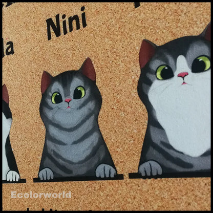 Personalized Pet Mat Custom Welkom Bij Dog Cat Doormat Rug Floor Mats Carpet Home Decor Accessory Pets Owners Lovers Gift