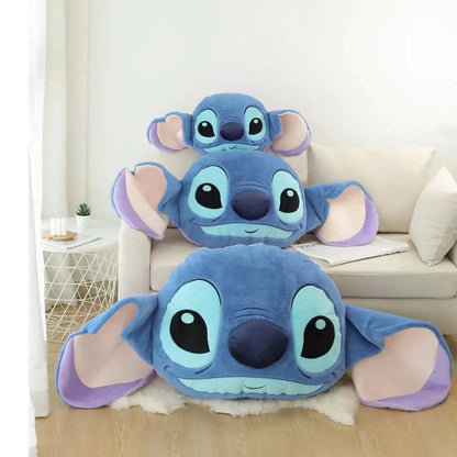 45/75/108cm Disney Stitch Kawaii Plush Toy Stuffed Animal Doll Double Sided Cushion Pillow Cartoon Room Cute Decor Anime Peluche