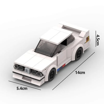 Bricklink Technical Car City Speed Champions M3 E30 E36 E46 GTR 635CSi 850CSi Vehicles Sets Building Blocks Toys Children Gift
