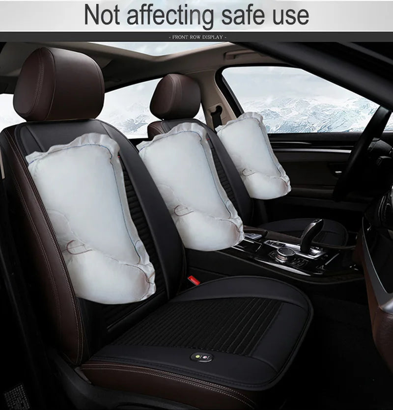 Universal Car Ventilation Seat  Mat Summer Comfortable Breathable Durable 3 Fans Single Cold Pad Multi-Function Cooling Cushions