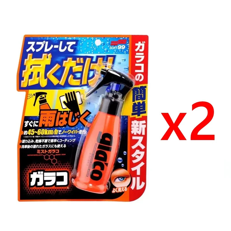 100ml Soft99 GLACO Car Windshield Glass Water Rain Repellent Fine Mist Nozzle Glass Hydrophobic Coating Anti-rain Treatment