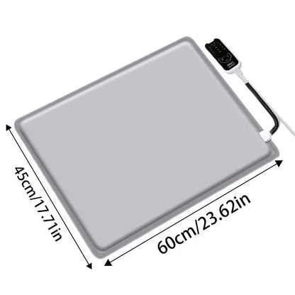 Pet Heating Pad Electrical Mat Cat Dog Waterproof Heating Pad Indoor Animals Even Heating Beddings For Cold Weather Warm Keeping