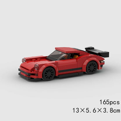 Racing Car City Speed Champions Sports Model Building Blocks DIY Bricks MOC Toy Classic Rally Super Racers Vehicle f1 technique