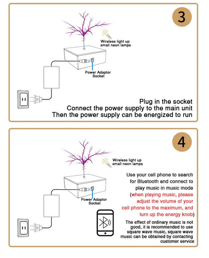 Tesla Coil Musical Speaker Artificial Lightning Bluetooth Music Tesla Coil Arc Plasma Wireless Transmission Experiment Model