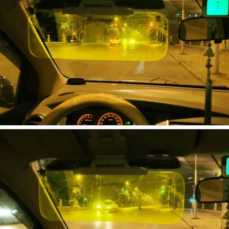Car Anti-glare Sunshade Mirror Automotive Driver Goggles Free Angle Rotation Night Driving Night-vision Antiglare Mirror