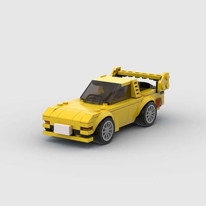 Supercar F1 City Speed Champions Racing Car RX-7 Model Building Blocks MOC Supercar Racers Vehicle Technique Bricks Kids Toys