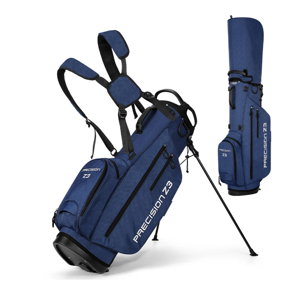 Bolsa de golf portátil con soporte para palos de golf Bolsa de golf con soporte Bolsa de golf ligera Paquete de soporte para palos de golf antifricción