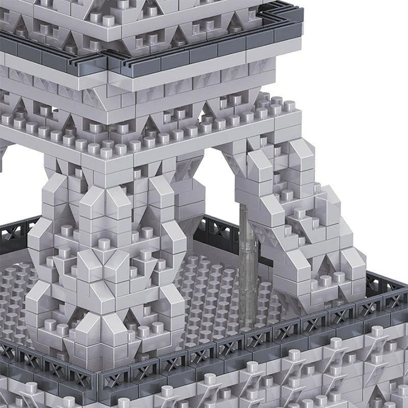 3585pcs World Architecture Model Building Blocks Paris Eiffel Tower Diamond Micro Construction Bricks DIY Toys for Children Gift