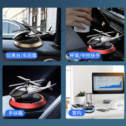 Solar Plane Car Air Freshener Car Fragrance Perfume Fresh Vent Air Aromatherapy Dashboard Handrail box Decoration Aroma Diffuser