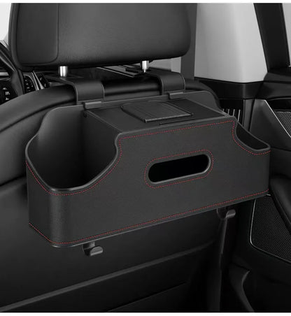 Baby Bottle Holder Car Seat Headrest Drink Cup Holder Rear Seat Kids Watching Movie Phone Holder Tissue Box Hanging Toys Hook