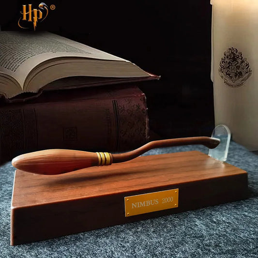 19cm Haries Penggemar Cosplay Prop levitación Potter escoba Pena Nimbus 2000 Koleksi Trik Ajaib regalos enviar a un amigo