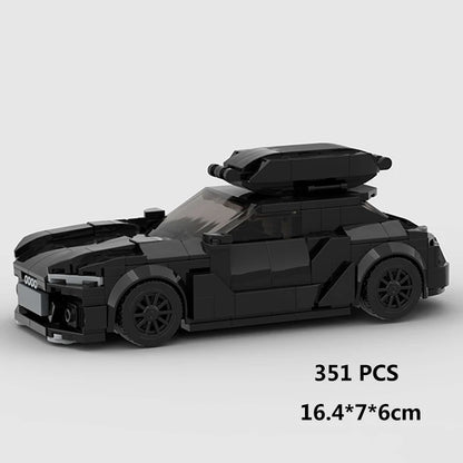 Racing Car City Speed Champions Sports Model Building Blocks DIY Bricks MOC Toy Classic Rally Super Racers Vehicle f1 technique
