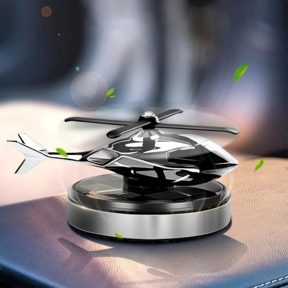 Solar Plane Car Air Freshener Car Fragrance Perfume Fresh Vent Air Aromatherapy Dashboard Handrail box Decoration Aroma Diffuser