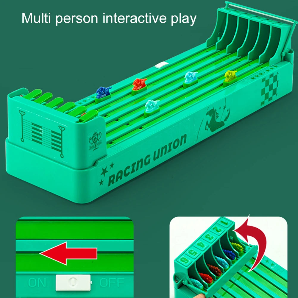 Tabletop Horse Racing Game Easy To Set Up Mini Table Game For Gatherings